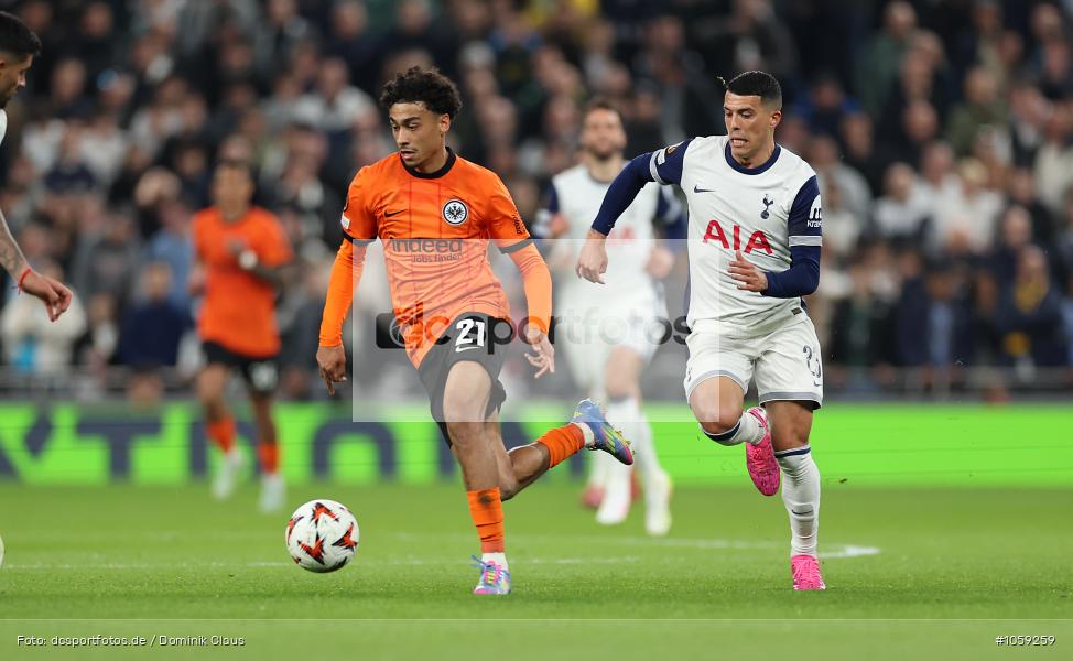 Eintracht Frankfurt, Tottenham Hotspur, EL, Europa League, UEFA Europa League, UEFA, Voetball, Sport, Le Football, Germany, Futbol, Fotball, Fussball, Deutschland, DFL, DFB, Calcio, 2024/25, Saison 2024/2025 - Bild-ID: 1059259 Eintracht Frankfurt, Tottenham Hotspur, EL, Europa League, UEFA Europa League, UEFA, Voetball, Sport, Le Football, Germany, Futbol, Fotball, Fussball, Deutschland, DFL, DFB, Calcio, 2024/25, Saison 2024/2025 - Bild-ID: 1059259