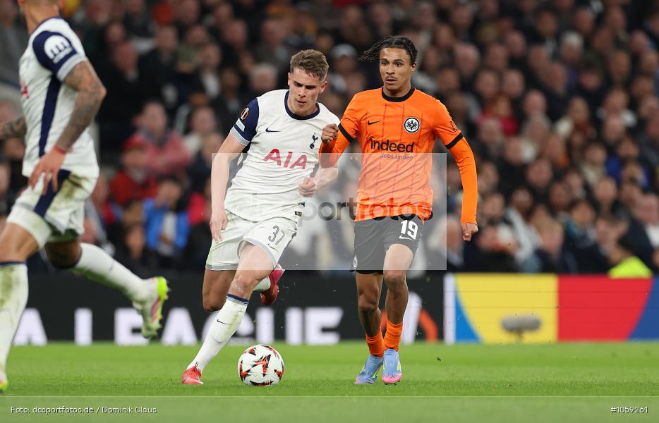 Eintracht Frankfurt, Tottenham Hotspur, EL, Europa League, UEFA Europa League, UEFA, Voetball, Sport, Le Football, Germany, Futbol, Fotball, Fussball, Deutschland, DFL, DFB, Calcio, 2024/25, Saison 2024/2025 - Bild-ID: 1059261 Eintracht Frankfurt, Tottenham Hotspur, EL, Europa League, UEFA Europa League, UEFA, Voetball, Sport, Le Football, Germany, Futbol, Fotball, Fussball, Deutschland, DFL, DFB, Calcio, 2024/25, Saison 2024/2025 - Bild-ID: 1059261