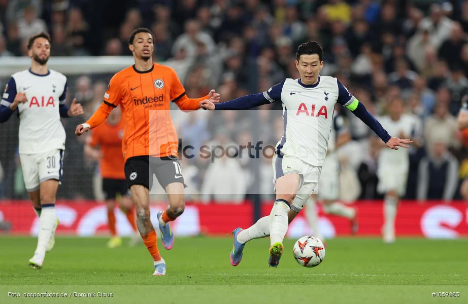 Eintracht Frankfurt, Tottenham Hotspur, EL, Europa League, UEFA Europa League, UEFA, Voetball, Sport, Le Football, Germany, Futbol, Fotball, Fussball, Deutschland, DFL, DFB, Calcio, 2024/25, Saison 2024/2025 - Bild-ID: 1059283 Eintracht Frankfurt, Tottenham Hotspur, EL, Europa League, UEFA Europa League, UEFA, Voetball, Sport, Le Football, Germany, Futbol, Fotball, Fussball, Deutschland, DFL, DFB, Calcio, 2024/25, Saison 2024/2025 - Bild-ID: 1059283