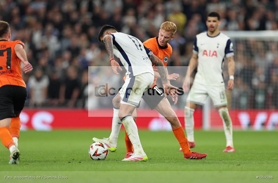 Eintracht Frankfurt, Tottenham Hotspur, EL, Europa League, UEFA Europa League, UEFA, Voetball, Sport, Le Football, Germany, Futbol, Fotball, Fussball, Deutschland, DFL, DFB, Calcio, 2024/25, Saison 2024/2025 - Bild-ID: 1059288 Eintracht Frankfurt, Tottenham Hotspur, EL, Europa League, UEFA Europa League, UEFA, Voetball, Sport, Le Football, Germany, Futbol, Fotball, Fussball, Deutschland, DFL, DFB, Calcio, 2024/25, Saison 2024/2025 - Bild-ID: 1059288