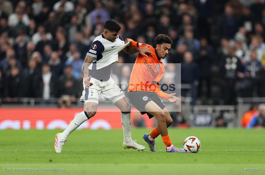 Eintracht Frankfurt, Tottenham Hotspur, EL, Europa League, UEFA Europa League, UEFA, Voetball, Sport, Le Football, Germany, Futbol, Fotball, Fussball, Deutschland, DFL, DFB, Calcio, 2024/25, Saison 2024/2025 - Bild-ID: 1059293 Eintracht Frankfurt, Tottenham Hotspur, EL, Europa League, UEFA Europa League, UEFA, Voetball, Sport, Le Football, Germany, Futbol, Fotball, Fussball, Deutschland, DFL, DFB, Calcio, 2024/25, Saison 2024/2025 - Bild-ID: 1059293
