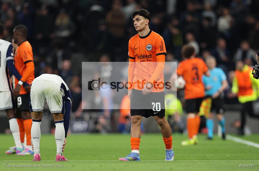 Eintracht Frankfurt, Tottenham Hotspur, EL, Europa League, UEFA Europa League, UEFA, Voetball, Sport, Le Football, Germany, Futbol, Fotball, Fussball, Deutschland, DFL, DFB, Calcio, 2024/25, Saison 2024/2025 - Bild-ID: 1059297 Eintracht Frankfurt, Tottenham Hotspur, EL, Europa League, UEFA Europa League, UEFA, Voetball, Sport, Le Football, Germany, Futbol, Fotball, Fussball, Deutschland, DFL, DFB, Calcio, 2024/25, Saison 2024/2025 - Bild-ID: 1059297