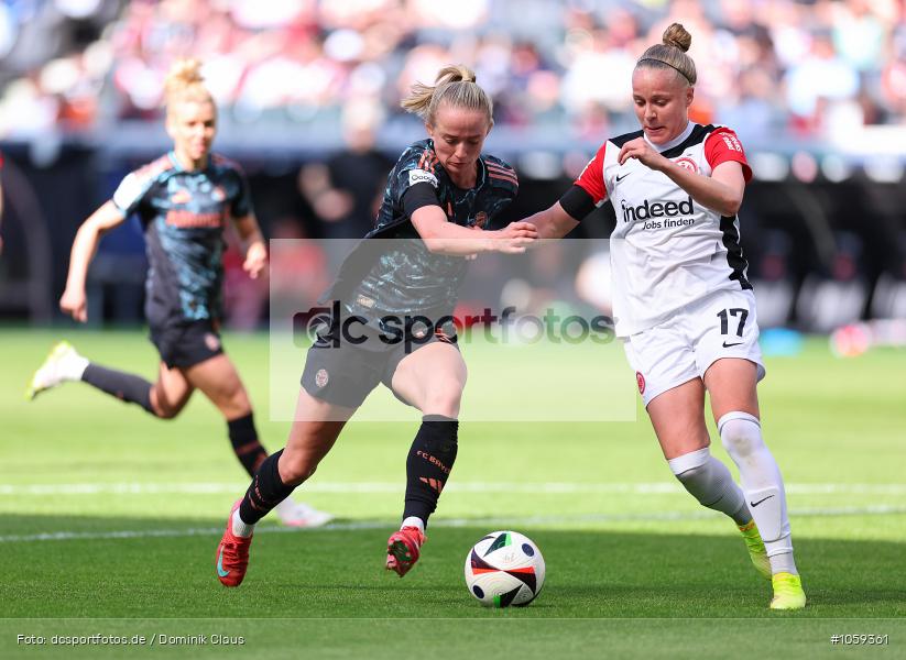 FC Bayern München, Eintracht Frankfurt, Frauen, 1. Bundesliga, Bundesliga, Voetball, Sport, Le Football, Germany, Futbol, Fotball, Fussball, Deutschland, DFL, DFB, Calcio, 2024/25, Saison 2024/2025 - Bild-ID: 1059361