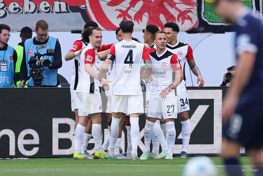 1. FC Heidenheim, Eintracht Frankfurt, Bundesliga, Voetball, Sport, Le Football, Germany, Futbol, Fotball, Fussball, Deutschland, DFL, DFB, Calcio, 2024/25, Saison 2024/2025 - Bild-ID: 1059487 1. FC Heidenheim, Eintracht Frankfurt, Bundesliga, Voetball, Sport, Le Football, Germany, Futbol, Fotball, Fussball, Deutschland, DFL, DFB, Calcio, 2024/25, Saison 2024/2025 - Bild-ID: 1059487