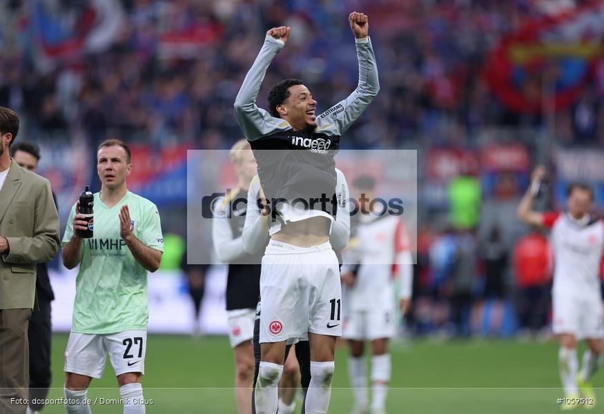 1. FC Heidenheim, Eintracht Frankfurt, Bundesliga, Voetball, Sport, Le Football, Germany, Futbol, Fotball, Fussball, Deutschland, DFL, DFB, Calcio, 2024/25, Saison 2024/2025 - Bild-ID: 1059512