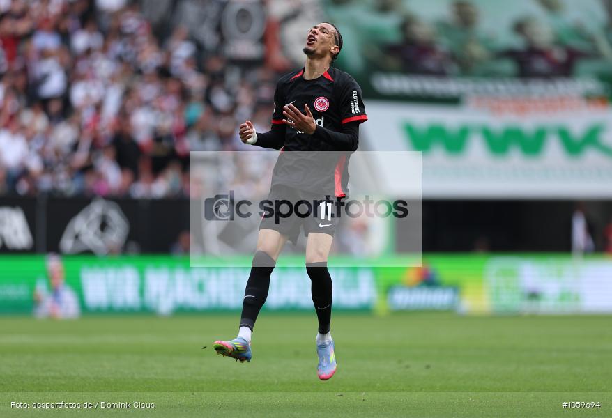 Eintracht Frankfurt, FC Augsburg, 1. Bundesliga, Bundesliga, Voetball, Sport, Le Football, Germany, Futbol, Fotball, Fussball, Deutschland, DFL, DFB, Calcio, 2024/25, Saison 2024/2025 - Bild-ID: 1059694