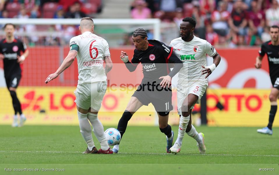 Eintracht Frankfurt, FC Augsburg, 1. Bundesliga, Bundesliga, Voetball, Sport, Le Football, Germany, Futbol, Fotball, Fussball, Deutschland, DFL, DFB, Calcio, 2024/25, Saison 2024/2025 - Bild-ID: 1059701 Eintracht Frankfurt, FC Augsburg, 1. Bundesliga, Bundesliga, Voetball, Sport, Le Football, Germany, Futbol, Fotball, Fussball, Deutschland, DFL, DFB, Calcio, 2024/25, Saison 2024/2025 - Bild-ID: 1059701