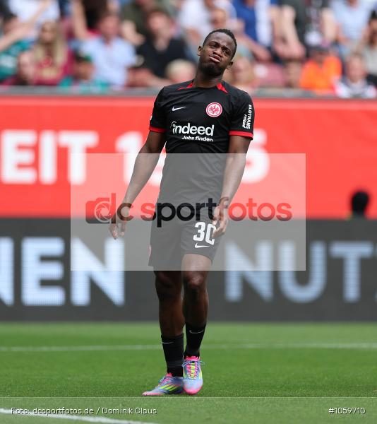 Eintracht Frankfurt, FC Augsburg, 1. Bundesliga, Bundesliga, Voetball, Sport, Le Football, Germany, Futbol, Fotball, Fussball, Deutschland, DFL, DFB, Calcio, 2024/25, Saison 2024/2025 - Bild-ID: 1059710 Eintracht Frankfurt, FC Augsburg, 1. Bundesliga, Bundesliga, Voetball, Sport, Le Football, Germany, Futbol, Fotball, Fussball, Deutschland, DFL, DFB, Calcio, 2024/25, Saison 2024/2025 - Bild-ID: 1059710