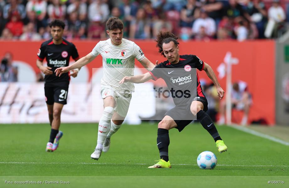 Eintracht Frankfurt, FC Augsburg, 1. Bundesliga, Bundesliga, Voetball, Sport, Le Football, Germany, Futbol, Fotball, Fussball, Deutschland, DFL, DFB, Calcio, 2024/25, Saison 2024/2025 - Bild-ID: 1059716 Eintracht Frankfurt, FC Augsburg, 1. Bundesliga, Bundesliga, Voetball, Sport, Le Football, Germany, Futbol, Fotball, Fussball, Deutschland, DFL, DFB, Calcio, 2024/25, Saison 2024/2025 - Bild-ID: 1059716