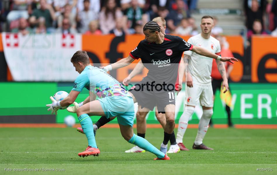 Eintracht Frankfurt, FC Augsburg, 1. Bundesliga, Bundesliga, Voetball, Sport, Le Football, Germany, Futbol, Fotball, Fussball, Deutschland, DFL, DFB, Calcio, 2024/25, Saison 2024/2025 - Bild-ID: 1059730 Eintracht Frankfurt, FC Augsburg, 1. Bundesliga, Bundesliga, Voetball, Sport, Le Football, Germany, Futbol, Fotball, Fussball, Deutschland, DFL, DFB, Calcio, 2024/25, Saison 2024/2025 - Bild-ID: 1059730