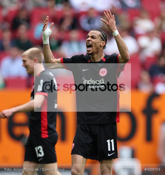 Eintracht Frankfurt, FC Augsburg, 1. Bundesliga, Bundesliga, Voetball, Sport, Le Football, Germany, Futbol, Fotball, Fussball, Deutschland, DFL, DFB, Calcio, 2024/25, Saison 2024/2025 - Bild-ID: 1059733 Eintracht Frankfurt, FC Augsburg, 1. Bundesliga, Bundesliga, Voetball, Sport, Le Football, Germany, Futbol, Fotball, Fussball, Deutschland, DFL, DFB, Calcio, 2024/25, Saison 2024/2025 - Bild-ID: 1059733