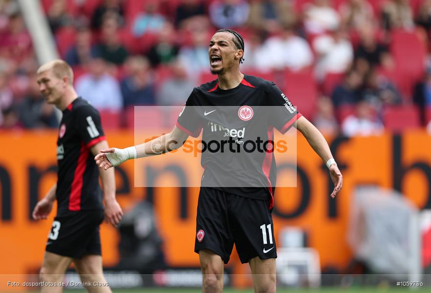 Eintracht Frankfurt, FC Augsburg, 1. Bundesliga, Bundesliga, Voetball, Sport, Le Football, Germany, Futbol, Fotball, Fussball, Deutschland, DFL, DFB, Calcio, 2024/25, Saison 2024/2025 - Bild-ID: 1059736 Eintracht Frankfurt, FC Augsburg, 1. Bundesliga, Bundesliga, Voetball, Sport, Le Football, Germany, Futbol, Fotball, Fussball, Deutschland, DFL, DFB, Calcio, 2024/25, Saison 2024/2025 - Bild-ID: 1059736