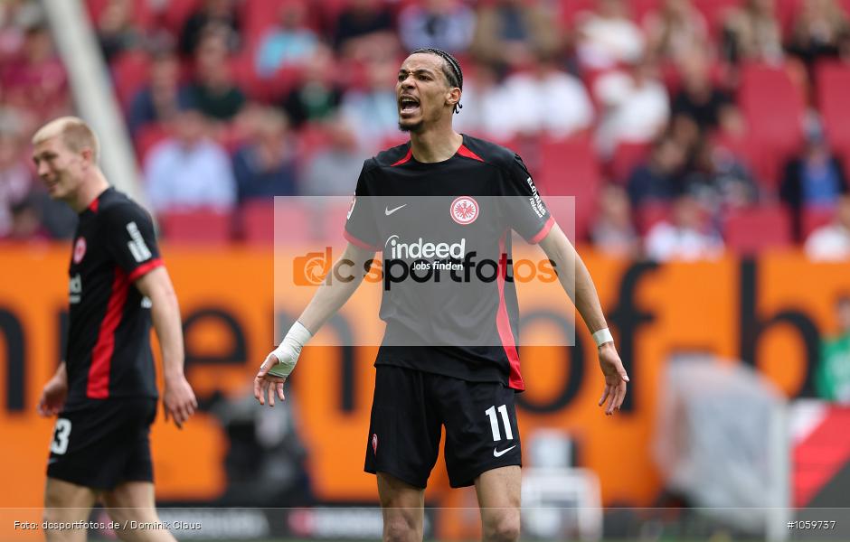 Eintracht Frankfurt, FC Augsburg, 1. Bundesliga, Bundesliga, Voetball, Sport, Le Football, Germany, Futbol, Fotball, Fussball, Deutschland, DFL, DFB, Calcio, 2024/25, Saison 2024/2025 - Bild-ID: 1059737 Eintracht Frankfurt, FC Augsburg, 1. Bundesliga, Bundesliga, Voetball, Sport, Le Football, Germany, Futbol, Fotball, Fussball, Deutschland, DFL, DFB, Calcio, 2024/25, Saison 2024/2025 - Bild-ID: 1059737