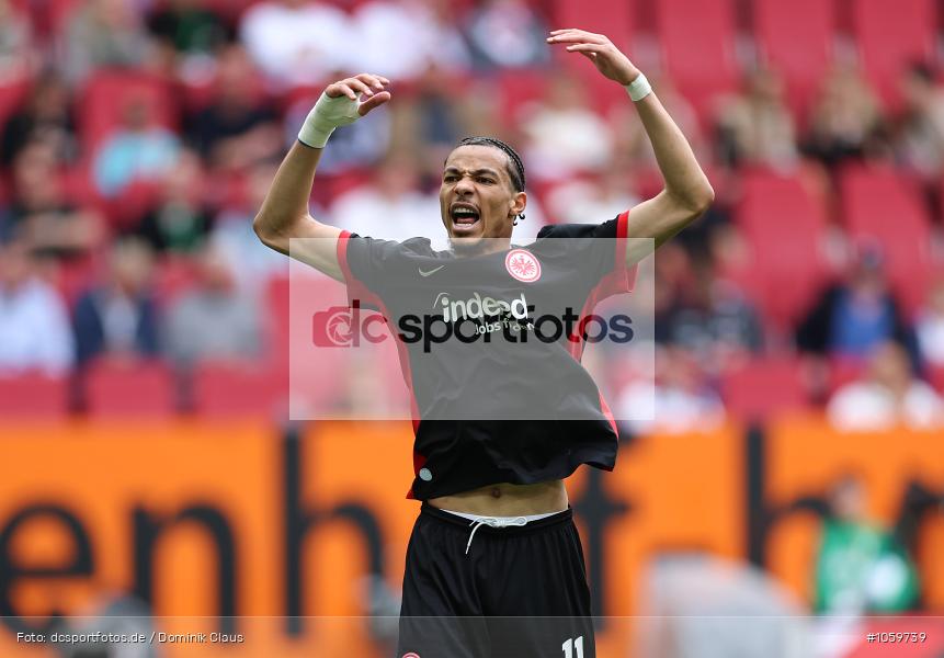 Eintracht Frankfurt, FC Augsburg, 1. Bundesliga, Bundesliga, Voetball, Sport, Le Football, Germany, Futbol, Fotball, Fussball, Deutschland, DFL, DFB, Calcio, 2024/25, Saison 2024/2025 - Bild-ID: 1059739