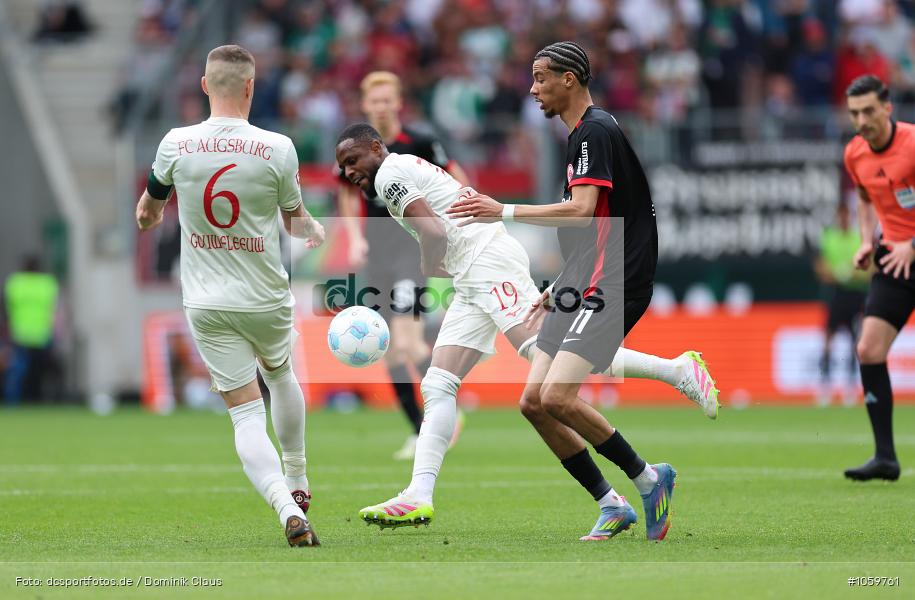 Eintracht Frankfurt, FC Augsburg, 1. Bundesliga, Bundesliga, Voetball, Sport, Le Football, Germany, Futbol, Fotball, Fussball, Deutschland, DFL, DFB, Calcio, 2024/25, Saison 2024/2025 - Bild-ID: 1059761 Eintracht Frankfurt, FC Augsburg, 1. Bundesliga, Bundesliga, Voetball, Sport, Le Football, Germany, Futbol, Fotball, Fussball, Deutschland, DFL, DFB, Calcio, 2024/25, Saison 2024/2025 - Bild-ID: 1059761