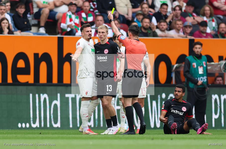 Eintracht Frankfurt, FC Augsburg, 1. Bundesliga, Bundesliga, Voetball, Sport, Le Football, Germany, Futbol, Fotball, Fussball, Deutschland, DFL, DFB, Calcio, 2024/25, Saison 2024/2025 - Bild-ID: 1059783 Eintracht Frankfurt, FC Augsburg, 1. Bundesliga, Bundesliga, Voetball, Sport, Le Football, Germany, Futbol, Fotball, Fussball, Deutschland, DFL, DFB, Calcio, 2024/25, Saison 2024/2025 - Bild-ID: 1059783