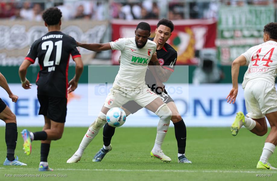 Eintracht Frankfurt, FC Augsburg, 1. Bundesliga, Bundesliga, Voetball, Sport, Le Football, Germany, Futbol, Fotball, Fussball, Deutschland, DFL, DFB, Calcio, 2024/25, Saison 2024/2025 - Bild-ID: 1059787 Eintracht Frankfurt, FC Augsburg, 1. Bundesliga, Bundesliga, Voetball, Sport, Le Football, Germany, Futbol, Fotball, Fussball, Deutschland, DFL, DFB, Calcio, 2024/25, Saison 2024/2025 - Bild-ID: 1059787