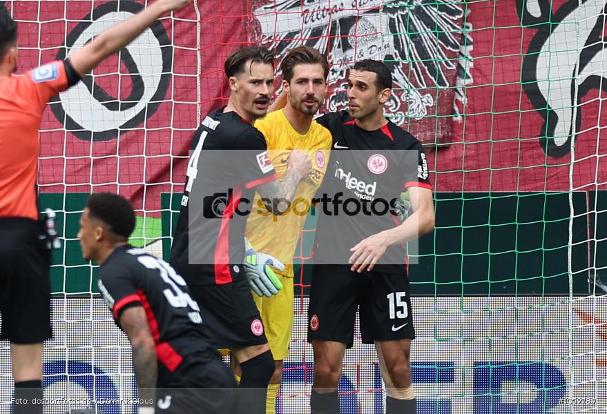Eintracht Frankfurt, FC Augsburg, 1. Bundesliga, Bundesliga, Voetball, Sport, Le Football, Germany, Futbol, Fotball, Fussball, Deutschland, DFL, DFB, Calcio, 2024/25, Saison 2024/2025 - Bild-ID: 1059789 Eintracht Frankfurt, FC Augsburg, 1. Bundesliga, Bundesliga, Voetball, Sport, Le Football, Germany, Futbol, Fotball, Fussball, Deutschland, DFL, DFB, Calcio, 2024/25, Saison 2024/2025 - Bild-ID: 1059789