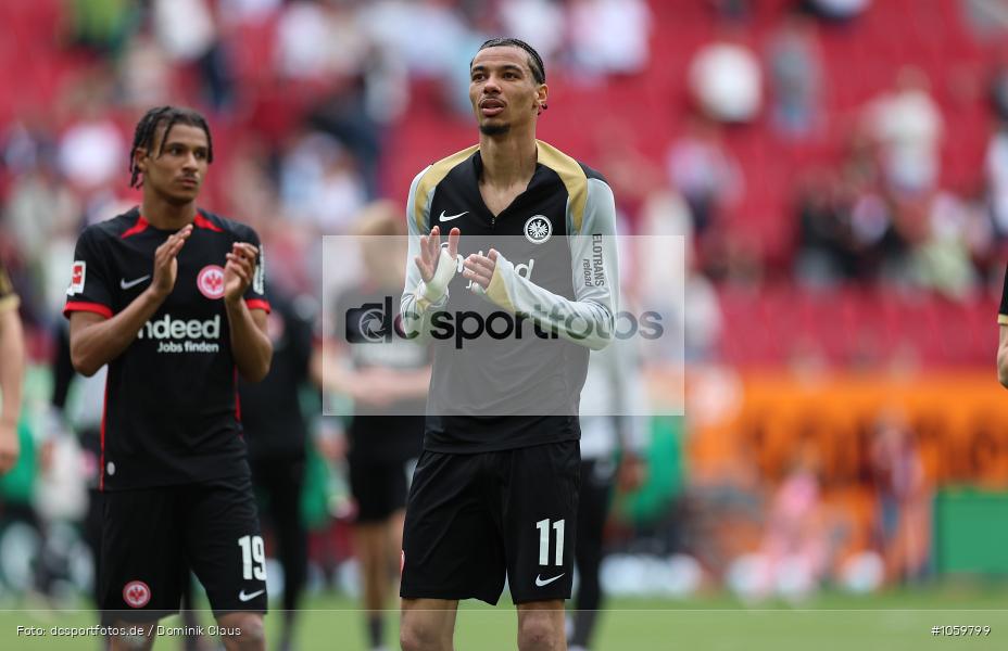 Eintracht Frankfurt, FC Augsburg, 1. Bundesliga, Bundesliga, Voetball, Sport, Le Football, Germany, Futbol, Fotball, Fussball, Deutschland, DFL, DFB, Calcio, 2024/25, Saison 2024/2025 - Bild-ID: 1059799 Eintracht Frankfurt, FC Augsburg, 1. Bundesliga, Bundesliga, Voetball, Sport, Le Football, Germany, Futbol, Fotball, Fussball, Deutschland, DFL, DFB, Calcio, 2024/25, Saison 2024/2025 - Bild-ID: 1059799
