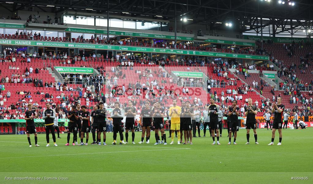 Eintracht Frankfurt, FC Augsburg, 1. Bundesliga, Bundesliga, Voetball, Sport, Le Football, Germany, Futbol, Fotball, Fussball, Deutschland, DFL, DFB, Calcio, 2024/25, Saison 2024/2025 - Bild-ID: 1059805 Eintracht Frankfurt, FC Augsburg, 1. Bundesliga, Bundesliga, Voetball, Sport, Le Football, Germany, Futbol, Fotball, Fussball, Deutschland, DFL, DFB, Calcio, 2024/25, Saison 2024/2025 - Bild-ID: 1059805