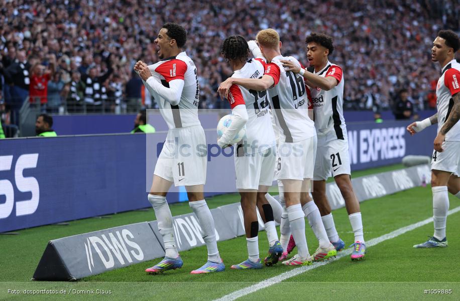 RB Leipzig, Eintracht Frankfurt, Bundesliga, Voetball, Sport, Le Football, Germany, Futbol, Fotball, Fussball, Deutschland, DFL, DFB, Calcio, 2024/25, Saison 2024/2025 - Bild-ID: 1059885