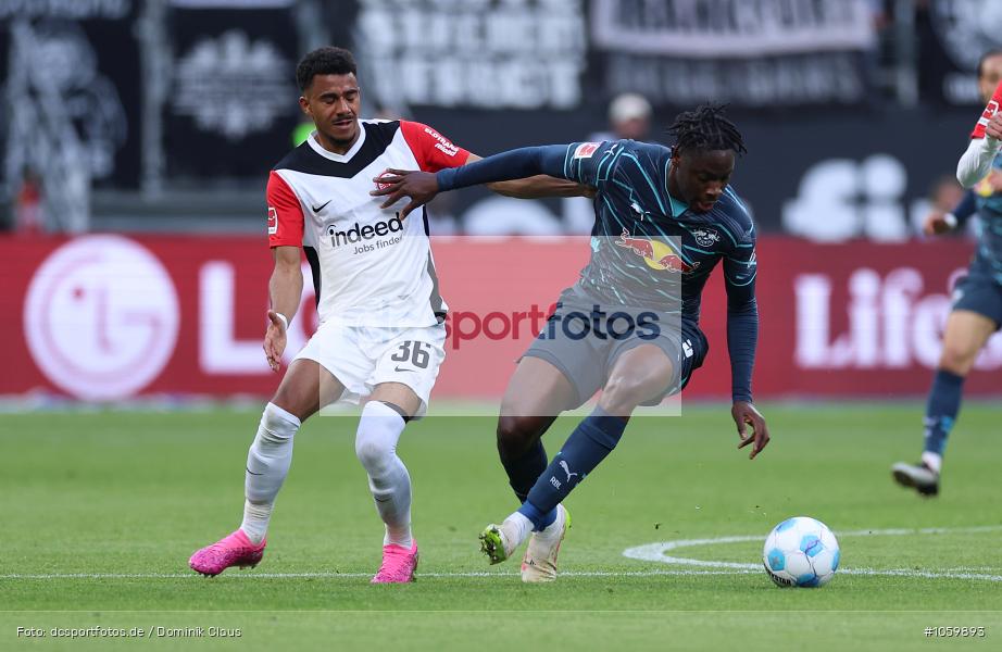 RB Leipzig, Eintracht Frankfurt, Bundesliga, Voetball, Sport, Le Football, Germany, Futbol, Fotball, Fussball, Deutschland, DFL, DFB, Calcio, 2024/25, Saison 2024/2025 - Bild-ID: 1059893