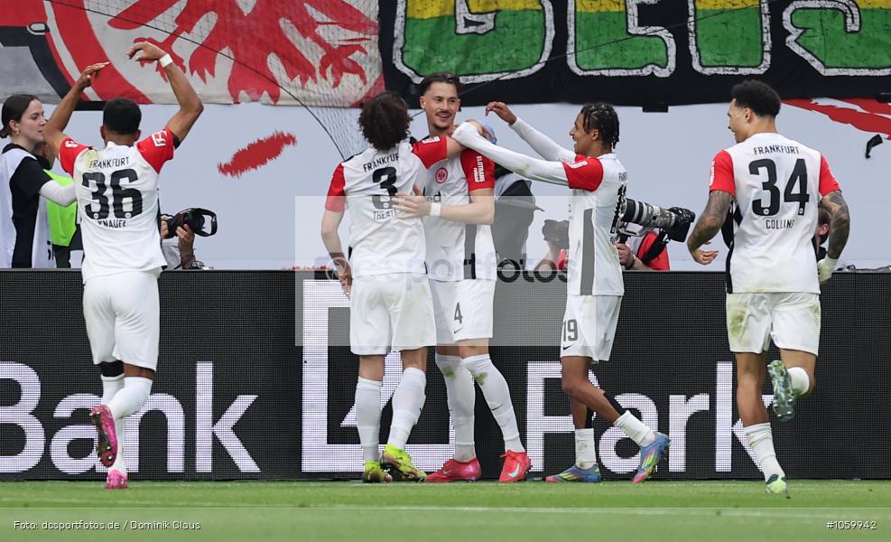 RB Leipzig, Eintracht Frankfurt, Bundesliga, Voetball, Sport, Le Football, Germany, Futbol, Fotball, Fussball, Deutschland, DFL, DFB, Calcio, 2024/25, Saison 2024/2025 - Bild-ID: 1059942