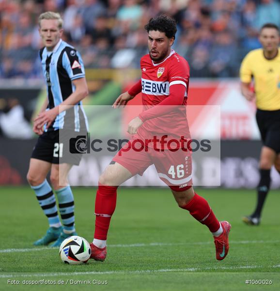 VfB Stuttgart II, SV Waldhof Mannheim, Liga, 3. Liga, Voetball, Sport, Le Football, Germany, Futbol, Fotball, Fussball, Deutschland, DFL, DFB, Calcio, 2024/25, Saison 2024/2025 - Bild-ID: 1060026