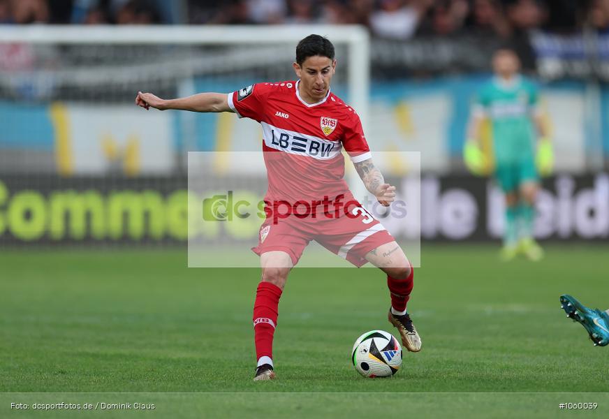 VfB Stuttgart II, SV Waldhof Mannheim, Liga, 3. Liga, Voetball, Sport, Le Football, Germany, Futbol, Fotball, Fussball, Deutschland, DFL, DFB, Calcio, 2024/25, Saison 2024/2025 - Bild-ID: 1060039