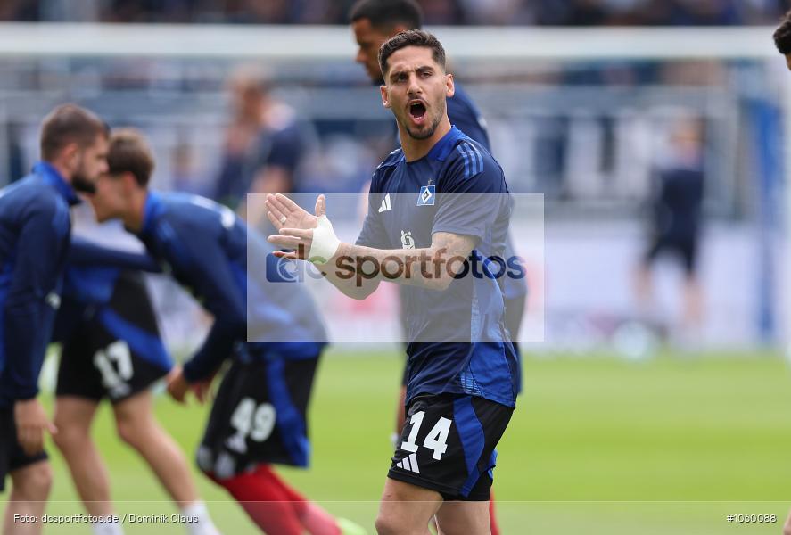 Hamburger SV, SV Darmstadt 98, 2. Liga, 2. Bundesliga, Bundesliga, Liga, Voetball, Sport, Le Football, Germany, Futbol, Fotball, Fussball, Deutschland, DFL, DFB, Calcio, 2024/25, Saison 2024/2025 - Bild-ID: 1060088