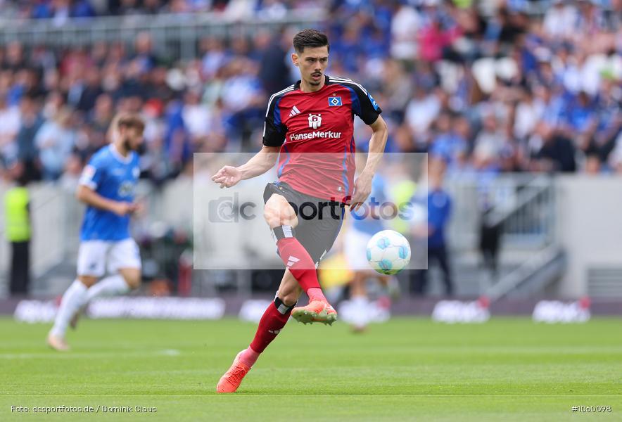 Hamburger SV, SV Darmstadt 98, 2. Liga, 2. Bundesliga, Bundesliga, Liga, Voetball, Sport, Le Football, Germany, Futbol, Fotball, Fussball, Deutschland, DFL, DFB, Calcio, 2024/25, Saison 2024/2025 - Bild-ID: 1060098