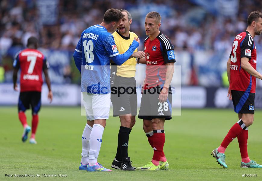 Hamburger SV, SV Darmstadt 98, 2. Liga, 2. Bundesliga, Bundesliga, Liga, Voetball, Sport, Le Football, Germany, Futbol, Fotball, Fussball, Deutschland, DFL, DFB, Calcio, 2024/25, Saison 2024/2025 - Bild-ID: 1060113