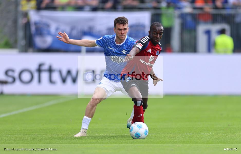 Hamburger SV, SV Darmstadt 98, 2. Liga, 2. Bundesliga, Bundesliga, Liga, Voetball, Sport, Le Football, Germany, Futbol, Fotball, Fussball, Deutschland, DFL, DFB, Calcio, 2024/25, Saison 2024/2025 - Bild-ID: 1060115
