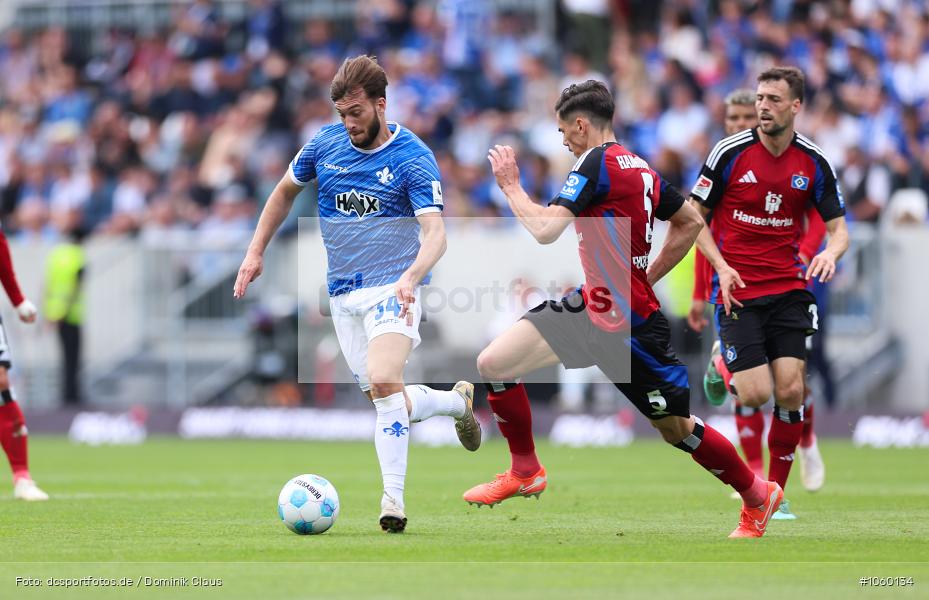 Hamburger SV, SV Darmstadt 98, 2. Liga, 2. Bundesliga, Bundesliga, Liga, Voetball, Sport, Le Football, Germany, Futbol, Fotball, Fussball, Deutschland, DFL, DFB, Calcio, 2024/25, Saison 2024/2025 - Bild-ID: 1060134