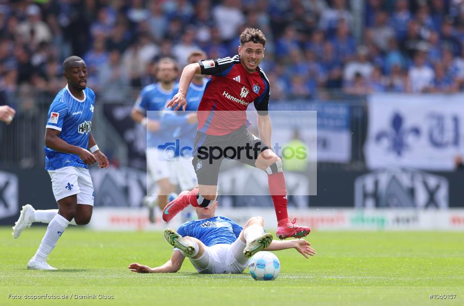Hamburger SV, SV Darmstadt 98, 2. Liga, 2. Bundesliga, Bundesliga, Liga, Voetball, Sport, Le Football, Germany, Futbol, Fotball, Fussball, Deutschland, DFL, DFB, Calcio, 2024/25, Saison 2024/2025 - Bild-ID: 1060157