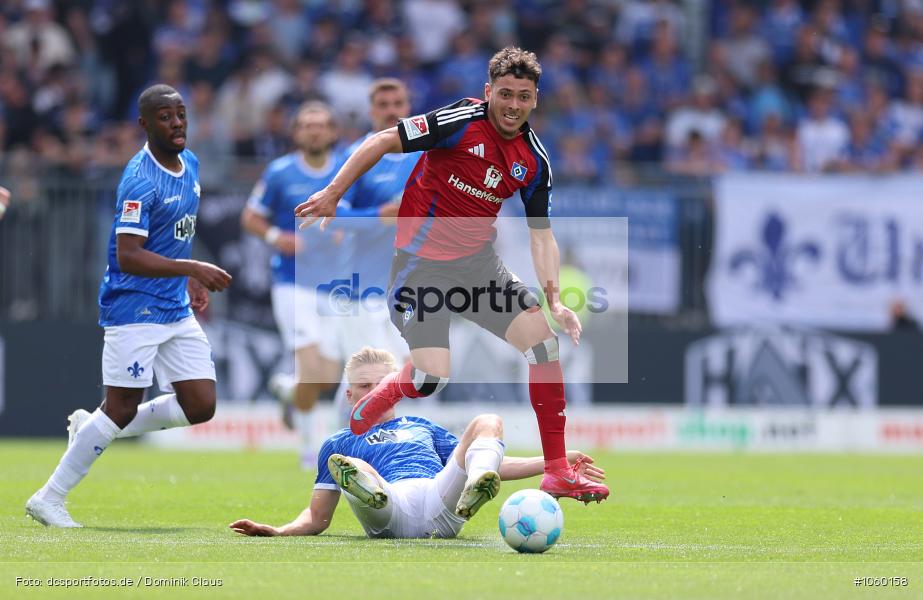 Hamburger SV, SV Darmstadt 98, 2. Liga, 2. Bundesliga, Bundesliga, Liga, Voetball, Sport, Le Football, Germany, Futbol, Fotball, Fussball, Deutschland, DFL, DFB, Calcio, 2024/25, Saison 2024/2025 - Bild-ID: 1060158