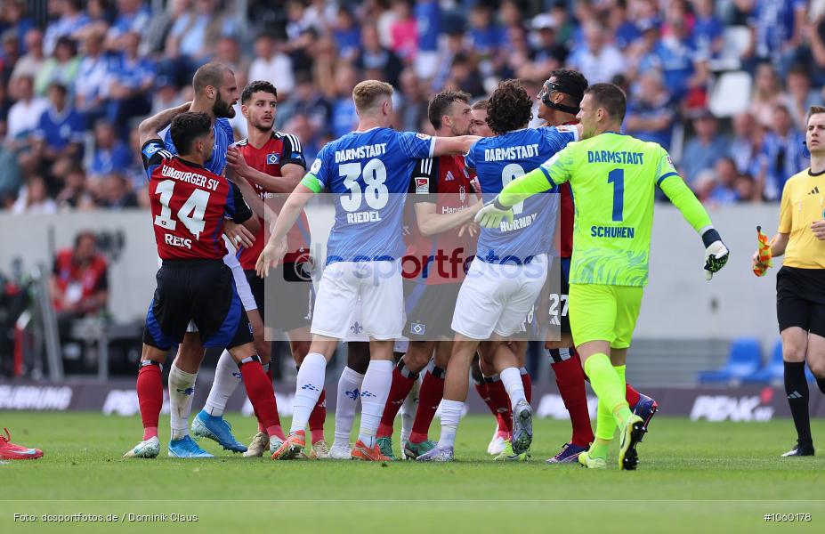 Hamburger SV, SV Darmstadt 98, 2. Liga, 2. Bundesliga, Bundesliga, Liga, Voetball, Sport, Le Football, Germany, Futbol, Fotball, Fussball, Deutschland, DFL, DFB, Calcio, 2024/25, Saison 2024/2025 - Bild-ID: 1060178