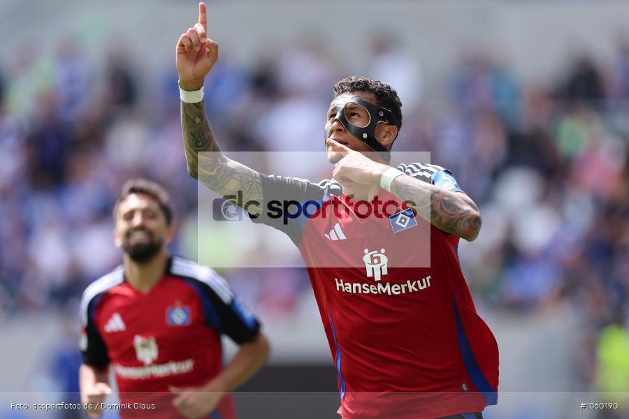 Hamburger SV, SV Darmstadt 98, 2. Liga, 2. Bundesliga, Bundesliga, Liga, Voetball, Sport, Le Football, Germany, Futbol, Fotball, Fussball, Deutschland, DFL, DFB, Calcio, 2024/25, Saison 2024/2025 - Bild-ID: 1060190