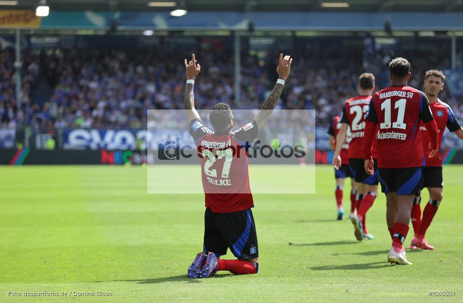 Hamburger SV, SV Darmstadt 98, 2. Liga, 2. Bundesliga, Bundesliga, Liga, Voetball, Sport, Le Football, Germany, Futbol, Fotball, Fussball, Deutschland, DFL, DFB, Calcio, 2024/25, Saison 2024/2025 - Bild-ID: 1060201