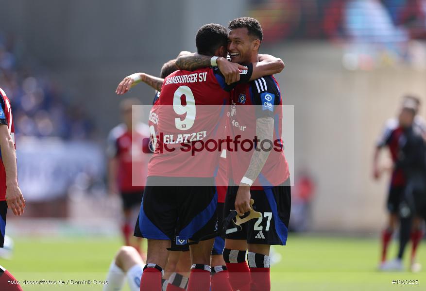 Hamburger SV, SV Darmstadt 98, 2. Liga, 2. Bundesliga, Bundesliga, Liga, Voetball, Sport, Le Football, Germany, Futbol, Fotball, Fussball, Deutschland, DFL, DFB, Calcio, 2024/25, Saison 2024/2025 - Bild-ID: 1060223