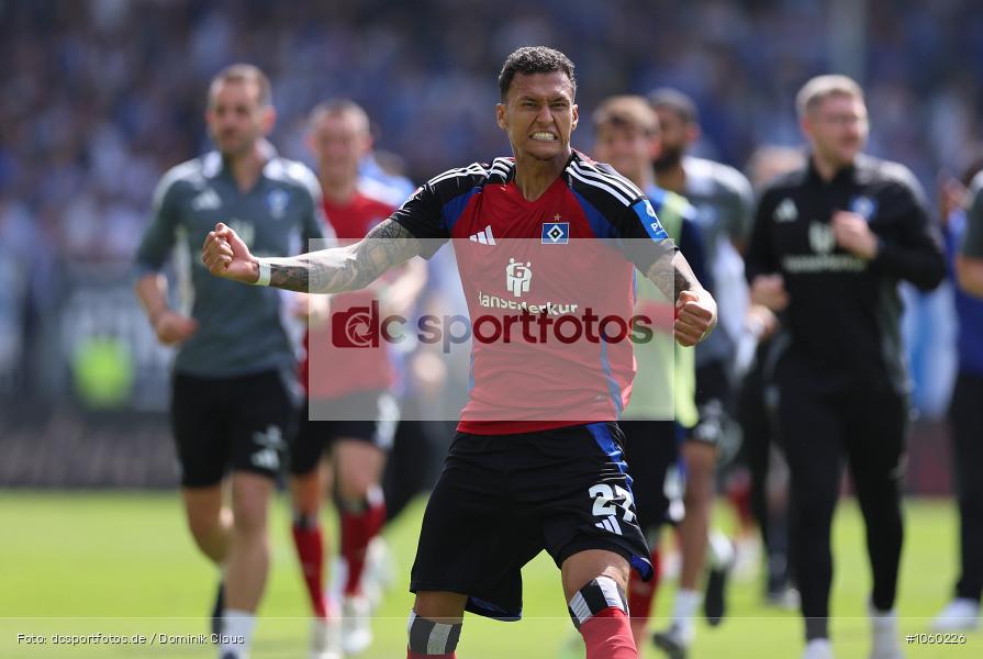 Hamburger SV, SV Darmstadt 98, 2. Liga, 2. Bundesliga, Bundesliga, Liga, Voetball, Sport, Le Football, Germany, Futbol, Fotball, Fussball, Deutschland, DFL, DFB, Calcio, 2024/25, Saison 2024/2025 - Bild-ID: 1060226