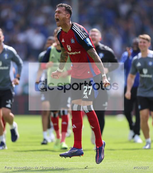 Hamburger SV, SV Darmstadt 98, 2. Liga, 2. Bundesliga, Bundesliga, Liga, Voetball, Sport, Le Football, Germany, Futbol, Fotball, Fussball, Deutschland, DFL, DFB, Calcio, 2024/25, Saison 2024/2025 - Bild-ID: 1060227