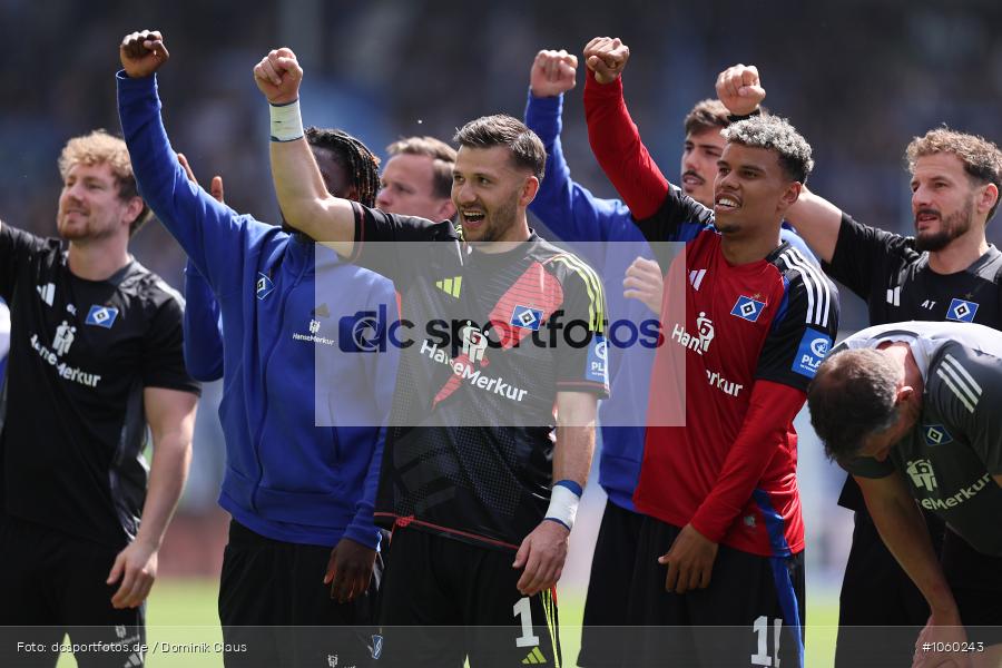 Hamburger SV, SV Darmstadt 98, 2. Liga, 2. Bundesliga, Bundesliga, Liga, Voetball, Sport, Le Football, Germany, Futbol, Fotball, Fussball, Deutschland, DFL, DFB, Calcio, 2024/25, Saison 2024/2025 - Bild-ID: 1060243