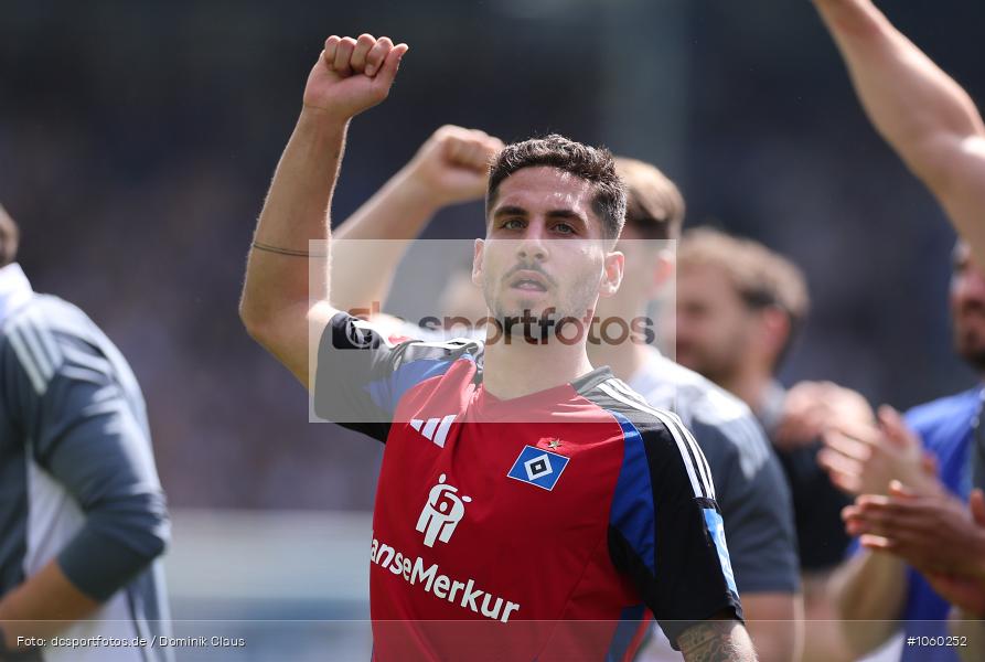 Hamburger SV, SV Darmstadt 98, 2. Liga, 2. Bundesliga, Bundesliga, Liga, Voetball, Sport, Le Football, Germany, Futbol, Fotball, Fussball, Deutschland, DFL, DFB, Calcio, 2024/25, Saison 2024/2025 - Bild-ID: 1060252