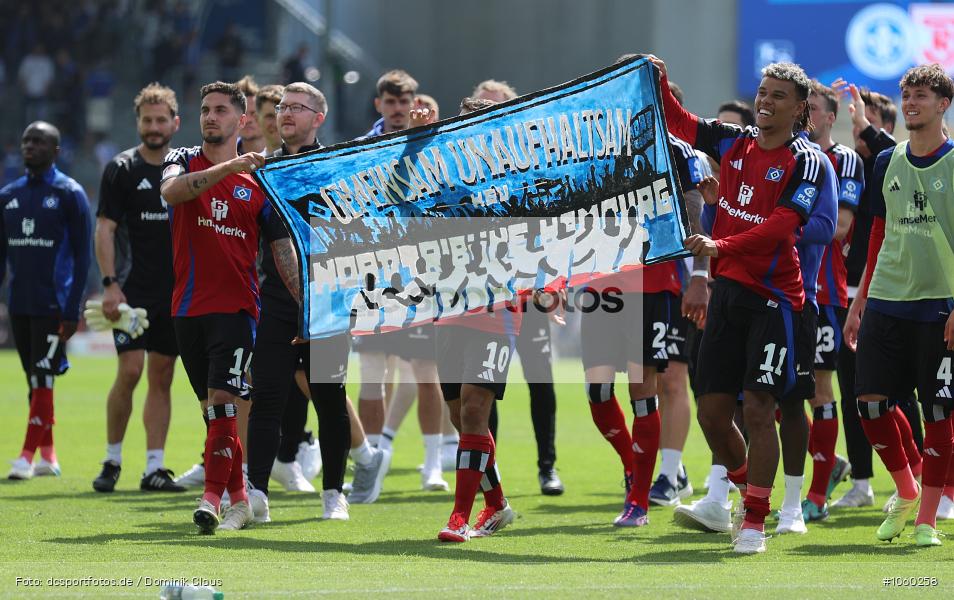 Hamburger SV, SV Darmstadt 98, 2. Liga, 2. Bundesliga, Bundesliga, Liga, Voetball, Sport, Le Football, Germany, Futbol, Fotball, Fussball, Deutschland, DFL, DFB, Calcio, 2024/25, Saison 2024/2025 - Bild-ID: 1060258