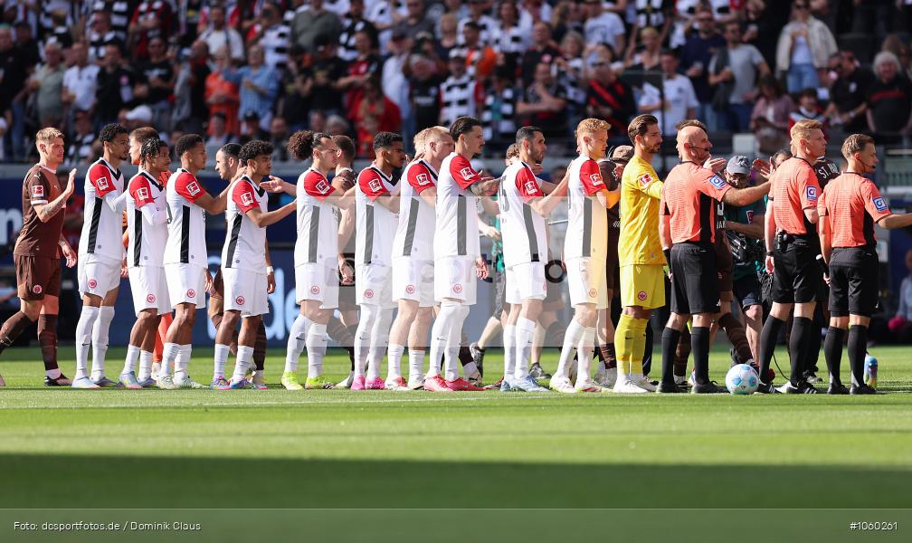 FC St. Pauli, Eintracht Frankfurt, Bundesliga, Voetball, Sport, Le Football, Germany, Futbol, Fotball, Fussball, Deutschland, DFL, DFB, Calcio, 2024/25, Saison 2024/2025 - Bild-ID: 1060261