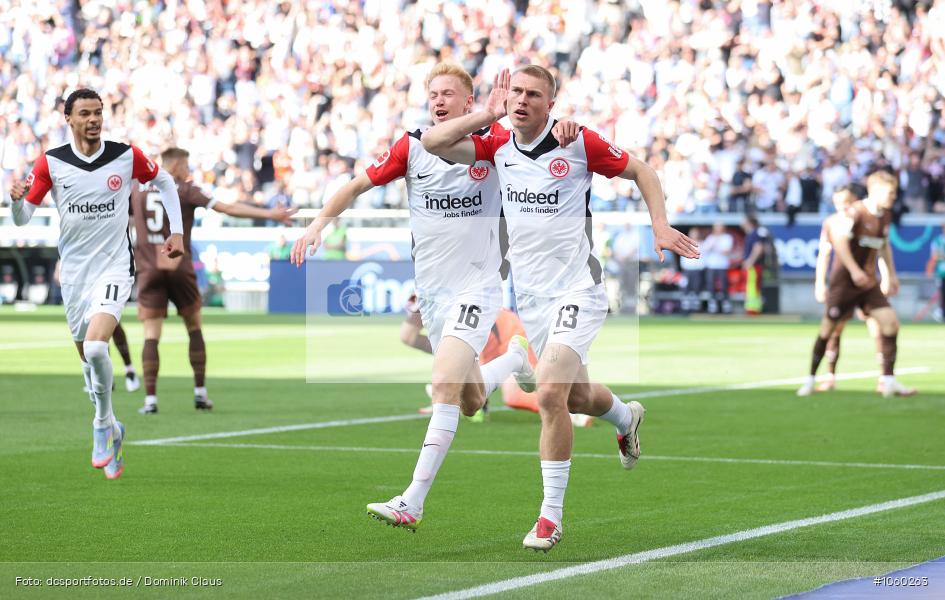 FC St. Pauli, Eintracht Frankfurt, Bundesliga, Voetball, Sport, Le Football, Germany, Futbol, Fotball, Fussball, Deutschland, DFL, DFB, Calcio, 2024/25, Saison 2024/2025 - Bild-ID: 1060263