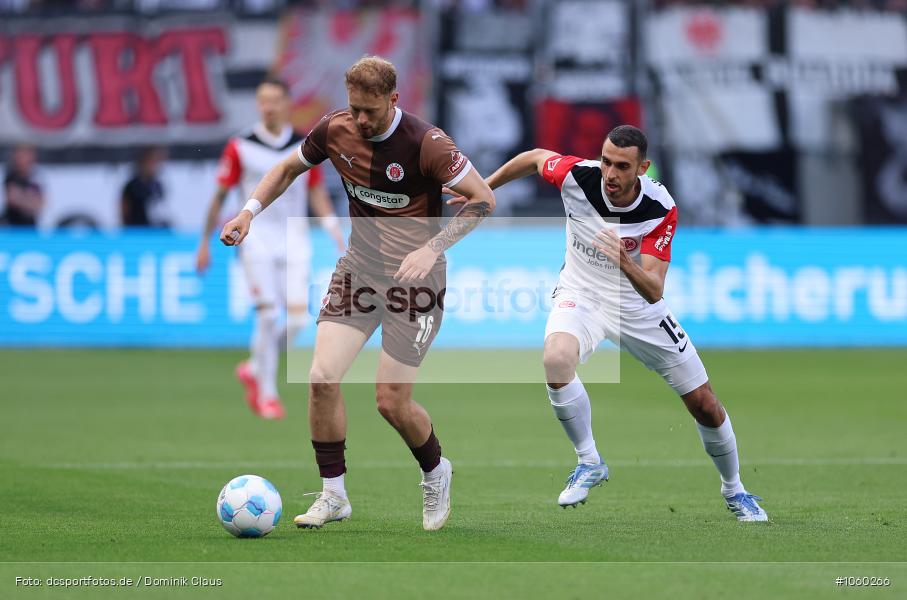 FC St. Pauli, Eintracht Frankfurt, Bundesliga, Voetball, Sport, Le Football, Germany, Futbol, Fotball, Fussball, Deutschland, DFL, DFB, Calcio, 2024/25, Saison 2024/2025 - Bild-ID: 1060266