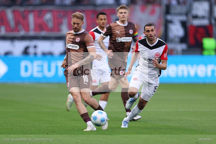 FC St. Pauli, Eintracht Frankfurt, Bundesliga, Voetball, Sport, Le Football, Germany, Futbol, Fotball, Fussball, Deutschland, DFL, DFB, Calcio, 2024/25, Saison 2024/2025 - Bild-ID: 1060267