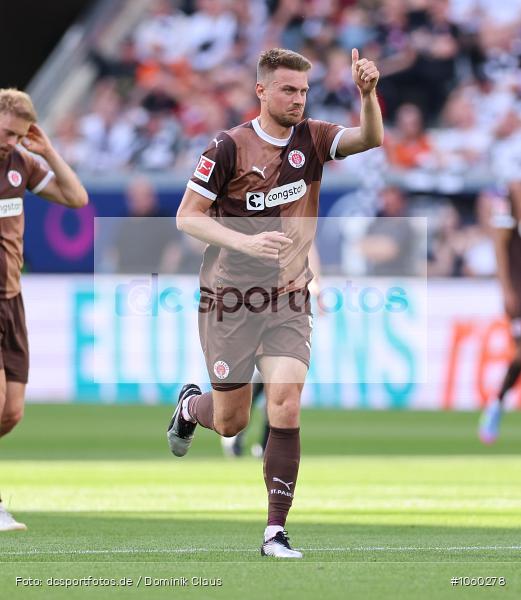 FC St. Pauli, Eintracht Frankfurt, Bundesliga, Voetball, Sport, Le Football, Germany, Futbol, Fotball, Fussball, Deutschland, DFL, DFB, Calcio, 2024/25, Saison 2024/2025 - Bild-ID: 1060278